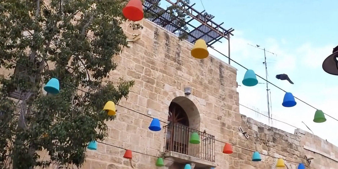 Historisches Gebäude Dar Barrouq in der Altstadt von Beit Sahour in Palästina