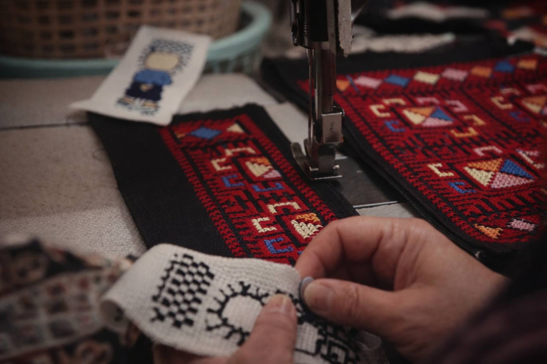 Tatreez Stickerei aus Palästina – traditionelle Handarbeit