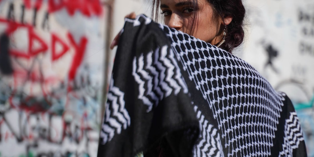 Unsere Kufiya - Made in Palestine
