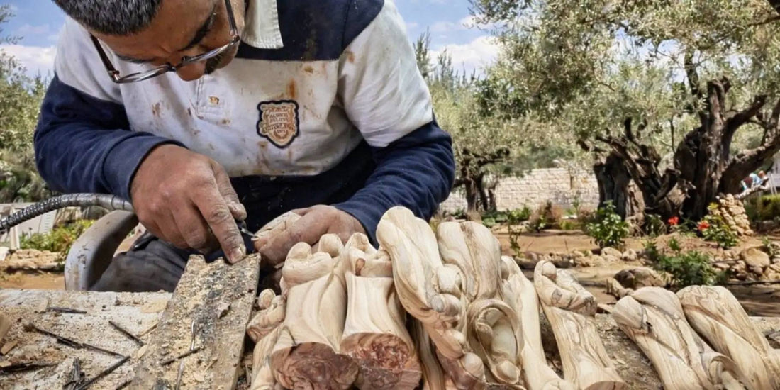 Olivenholz aus Palästina – nachhaltige Handarbeit